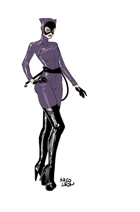 CATWOMAN #59 CVR E INC 1:50 NICO LEON CARD STOCK VAR