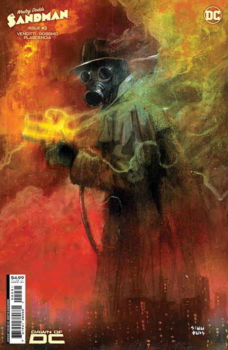 WESLEY DODDS THE SANDMAN #2 (OF 6) CVR C INC 1:25 MARTIN SIMMONDS CARD STOCK VAR