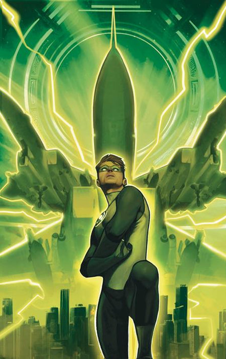 GREEN LANTERN #5 CVR E INC 1:50 FRANCESCO TOMASELLI CARD STOCK VAR