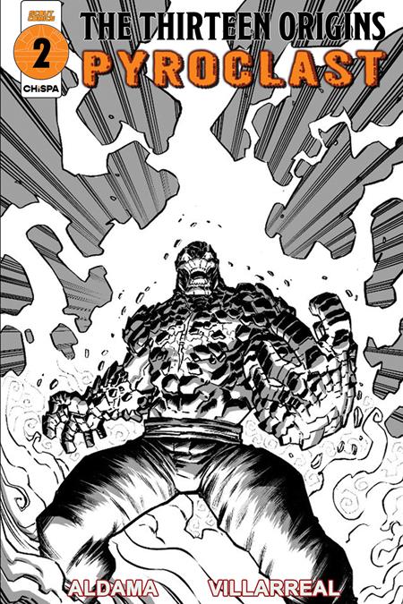 THIRTEEN ORIGINS PYROCLAST #1 CVR B GUILLERMO VILLARREAL VAR