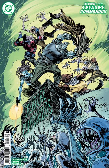 DC HORROR PRESENTS CREATURE COMMANDOS #2 (OF 6) CVR B TOM FOWLER CARD STOCK VAR