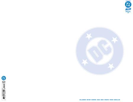 DC ALL IN SPECIAL #1 (ONE SHOT) Second Printing Cvr B Blank Var (Allocations may occur)