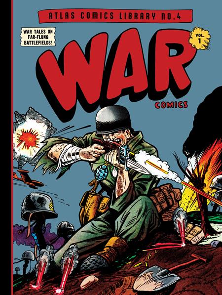 ATLAS COMICS LIBRARY HC NO 4 WAR COMICS VOL 1