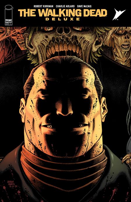 WALKING DEAD DELUXE #100 CVR E ARTHUR ADAMS & DAVE MCCAIG VAR