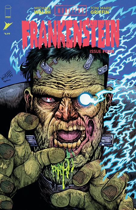 UNIVERSAL MONSTERS FRANKENSTEIN #4 (OF 4) CVR F INC 1:75 MARIA WOLF & MIKE  SPICER VAR
