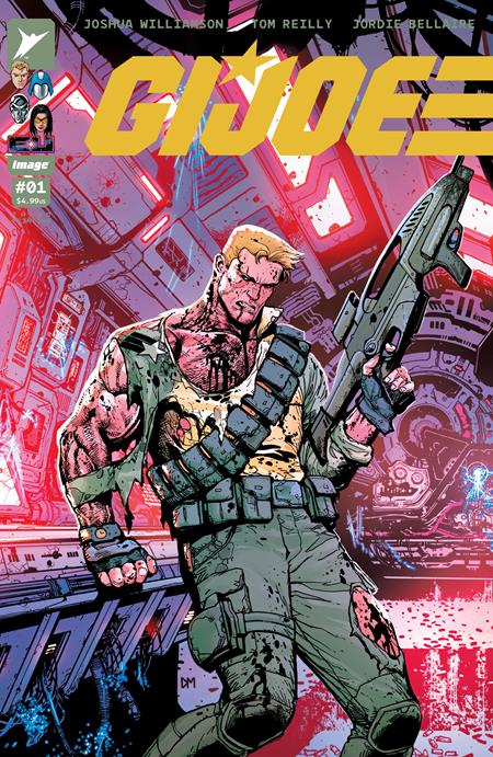 GI JOE (2024) #1 Third Printing CVR C DOUG MAHNKE DAMAGED DUKE VAR