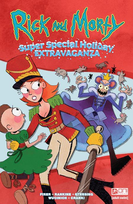 RICK AND MORTY SUPER SPECIAL HOLIDAY EXTRAVAGANZA #1 (ONE SHOT) CVR B EMMETT HOBBES VAR