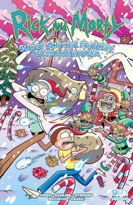 RICK AND MORTY SUPER SPECIAL HOLIDAY EXTRAVAGANZA #1 (ONE SHOT) CVR C MARC ELLERBY VAR