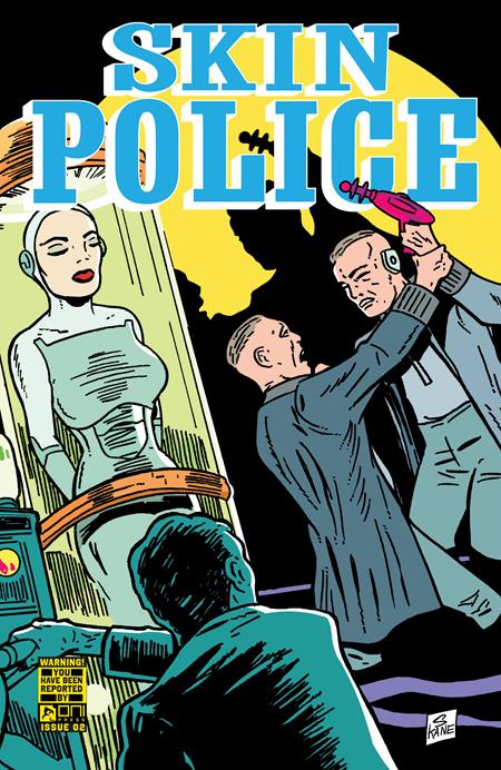 SKIN POLICE #2 (OF 4) CVR C INC 1:20 SHAKY KANE GOLDEN AGE VAR