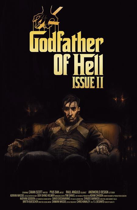 GODFATHER OF HELL #2 (OF 4) CVR B INC 1:5 CONOR BOYLE THE GODFATHER PT. II HOMAGE VAR