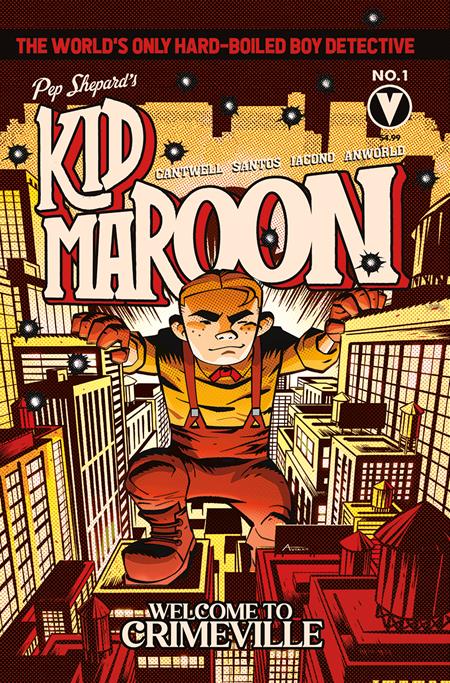 KID MAROON #1 (OF 4) CVR B MICHAEL AVON OEMING VAR