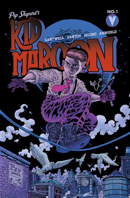 KID MAROON #1 (OF 4) CVR E INC 1:15 RAMON VILLALOBOS VAR