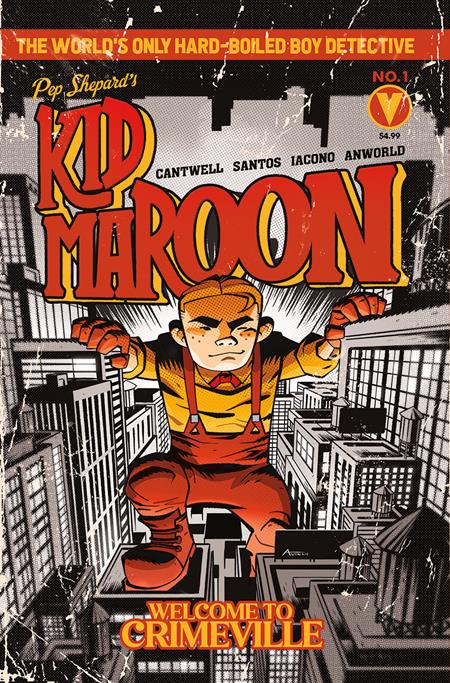 KID MAROON #1 (OF 4) CVR F INC 1:25 MICHAEL AVON OEMING VAR