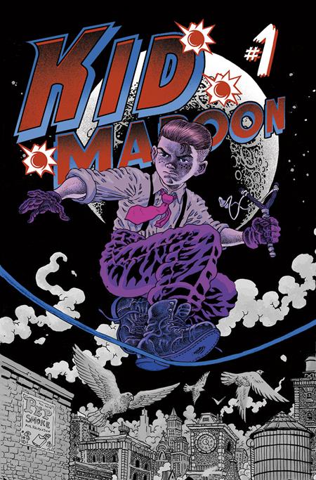 KID MAROON #1 (OF 4) CVR G INC 1:50 RAMON VILLALOBOS DELUXE FOIL VAR