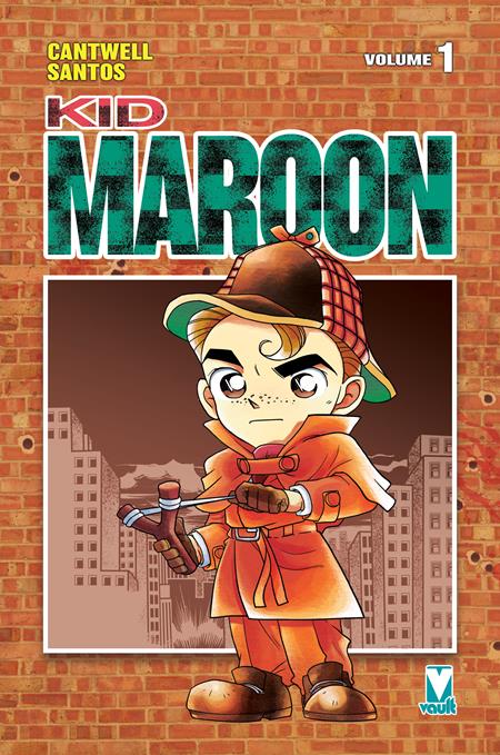 KID MAROON #1 (OF 4) CVR H DER-SHING HELMER & ADAM CAHOON DETECTIVE CONAN MANGA HOMAGE VAR