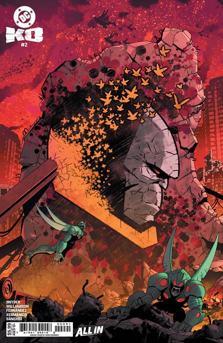 DC K.O. #2 (OF 4) CVR F VASCO GEORGIEV DARKSEID CARD STOCK VAR