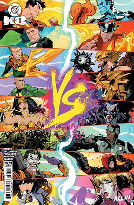 DC K.O. #2 (OF 4) CVR G DAN MORA BRACKET CARD STOCK VAR