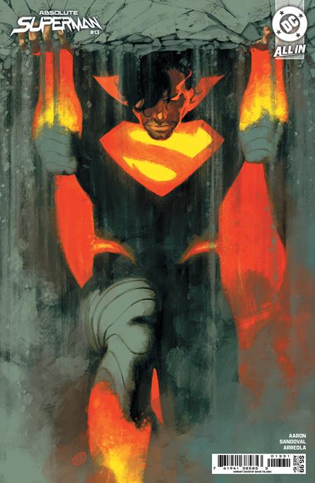 ABSOLUTE SUPERMAN #13 CVR D DAVID TALASKI CARD STOCK VAR