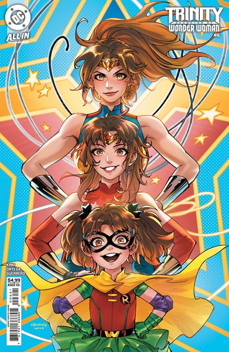 TRINITY DAUGHTER OF WONDER WOMAN #6 (OF 6) CVR D HAINING CARD STOCK VAR