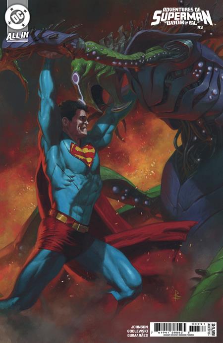 ADVENTURES OF SUPERMAN BOOK OF EL #3 (OF 12) CVR B RICCARDO FEDERICI CARD STOCK VAR