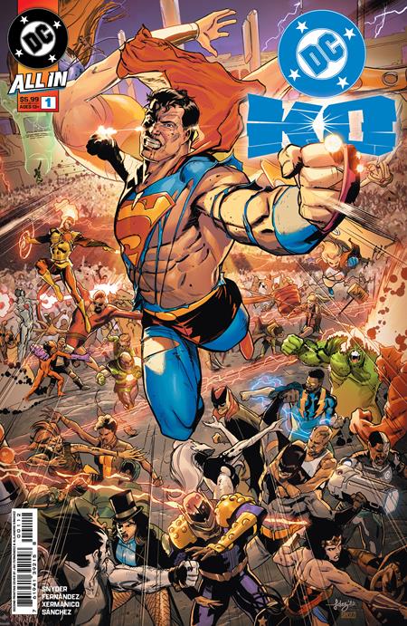 DC K.O. #1 (OF 4) Second Printing Cvr A Javi Fernandez