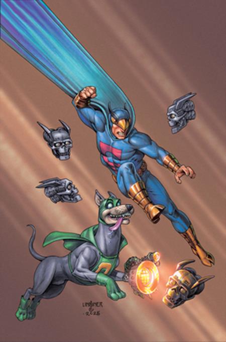 BLUE FALCON & DYNOMUTT #3 CVR G INC 1:10 JOSEPH MICHAEL LINSNER VIRGIN VAR