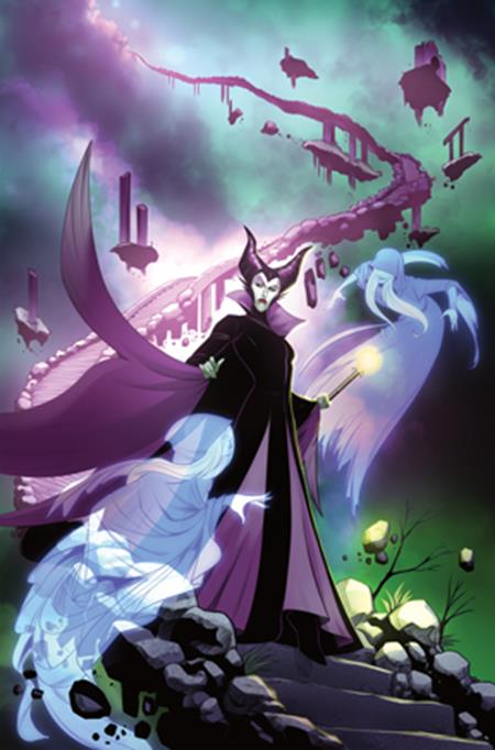 DISNEY VILLAINS MALEFICENT #2 CVR F INC 1:10 ROBERT QUINN VIRGIN VAR