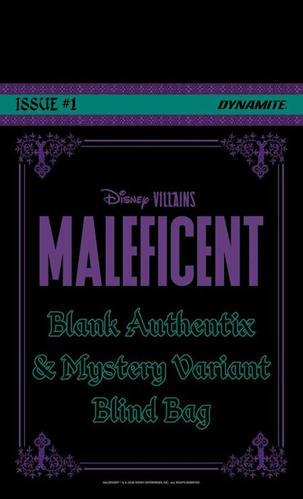 DISNEY VILLAINS MALEFICENT #1 CVR K BLIND BAG VAR Limited to 5000 Copies Allocations May Occur