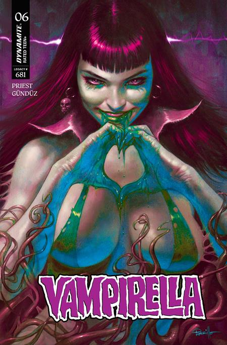 VAMPIRELLA (2025) #6 CVR O LUCIO PARRILLO ULTRAVIOLET FOC BONUS VAR