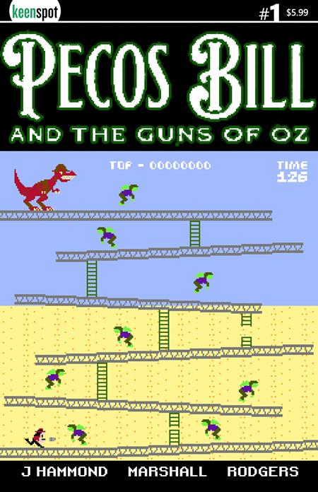 PECOS BILL & THE GUNS OF OZ #1 CVR D INC 1:25 CHRIS PEREZ VIDEO GAME VAR
