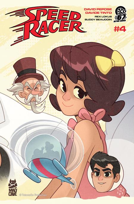 SPEED RACER #4 CVR B SEAN GALLOWAY RETRO MANGA VAR