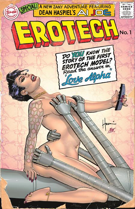 EROTECH #1 (OF 5) CVR B INC 1:5 HOWARD CHAYKIN VAR