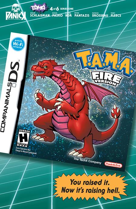 TAMA #4 (OF 6) CVR C INC 1:10 TONY FLEECS RETRO VIDEOGAME HOMAGE VAR
