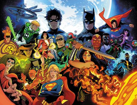 JUSTICE LEAGUE UNLIMITED #25 CVR I RAFAEL PEREZ WRAPAROUND CARD STOCK VAR