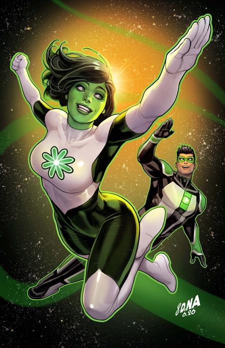 GREEN LANTERN #41 CVR B DAVID NAKAYAMA CARD STOCK VAR (GREEN LANTERN FIRST LIGHT)