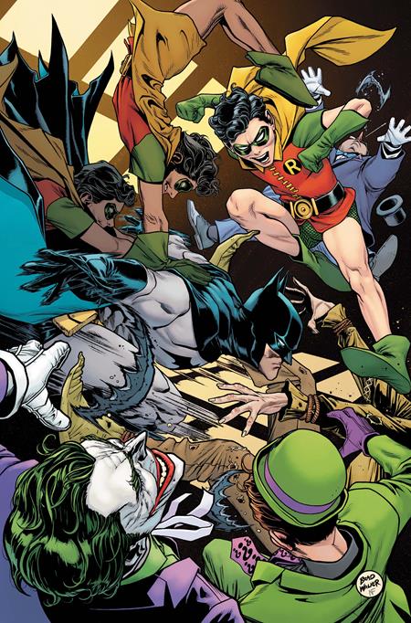 BATMAN & ROBIN YEAR ONE DYNAMIC DUOS #4 (OF 12) CVR B BRAD WALKER CARD STOCK VAR