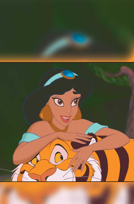 ALADDIN #5 CVR F INC 1:10 ANIMATION ART VIRGIN VAR