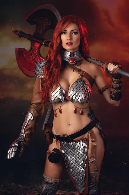 RED SONJA BARBARELLA #1 CVR M INC 1:10 COSPLAY IVY RED SONJA VIRGIN VAR