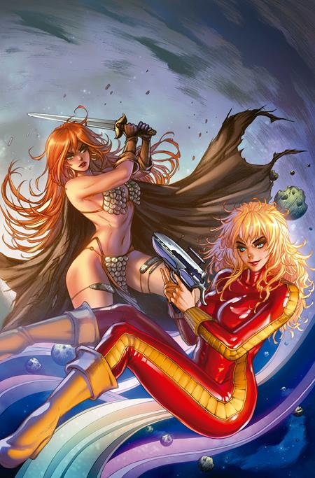 RED SONJA BARBARELLA #1 CVR Q INC 1:20 COLLETTE TURNER VIRGIN VAR