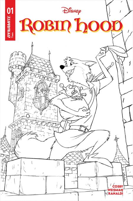 ROBIN HOOD (2026) #1 CVR N INC 1:25 JOSHUA MIDDLETON LINE ART VAR