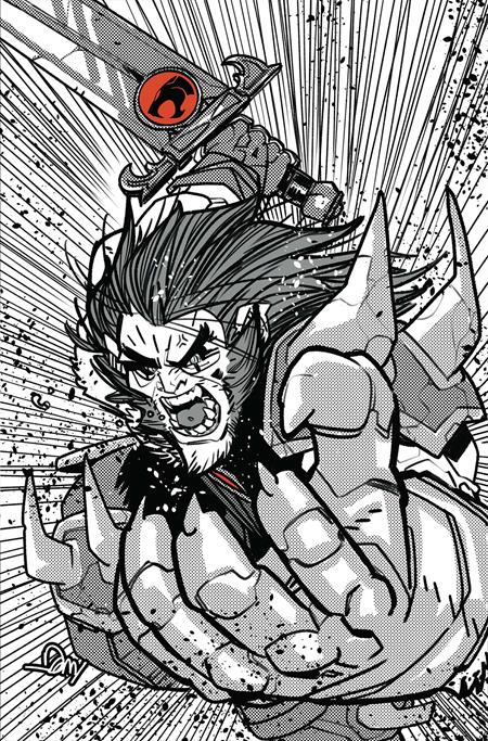 THUNDERCATS (2026) #1 CVR R INC 1:5 SETH DAMOOSE LINE ART VIRGIN VAR