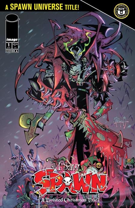 I SAW SPAWN A TWISTED CHRISTMAS TALE #1 (OF 2) CVR A ROB SKETCHCRAFT DUENAS