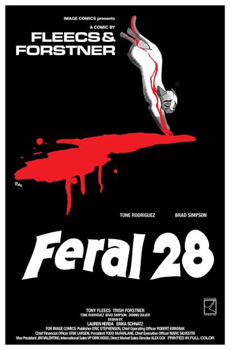 FERAL #28 CVR B TONY FLEECS & TRISH FORSTNER SUSPIRIA HOMAGE VAR