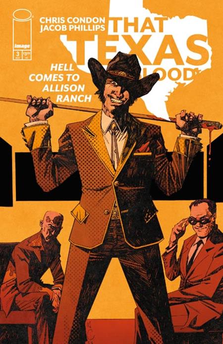 THAT TEXAS BLOOD HELL COMES TO ALLISON RANCH #3 (OF 6) CVR B JOHN MCCREA VAR