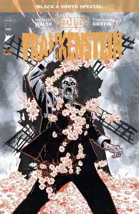 UNIVERSAL MONSTERS FRANKENSTEIN B&W SPECIAL #2 (OF 2) CVR A MICHAEL WALSH