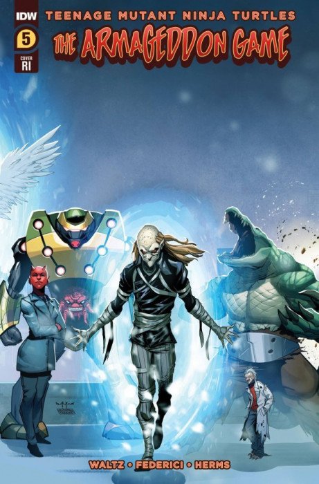 Teenage Mutant Ninja Turtles: The Armageddon Game #5 Variant RI (1:10) (Qualano)