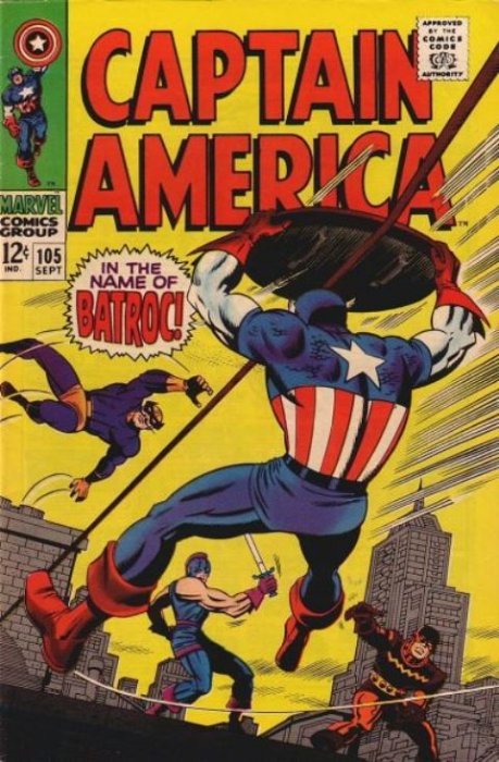 Captain America (1968) #105
