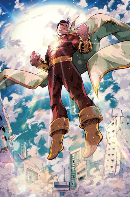 SHAZAM #7 CVR E INC 1:50 RICARDO LOPEZ ORTIZ CARD STOCK VAR