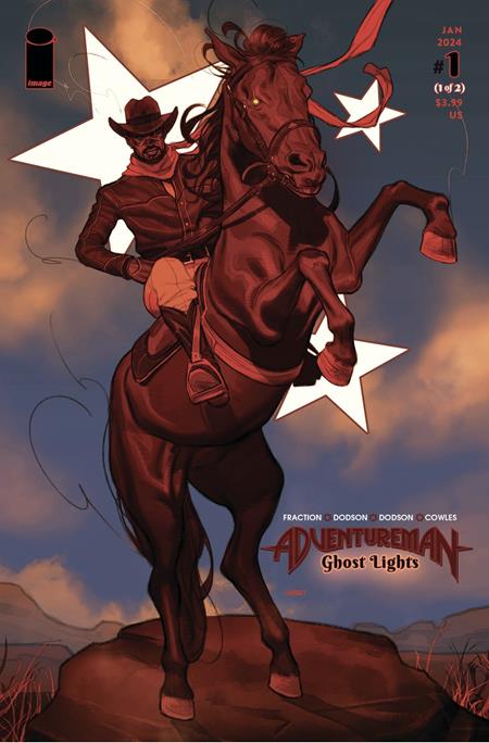 ADVENTUREMAN GHOST LIGHTS #1 CVR B SWABY VAR