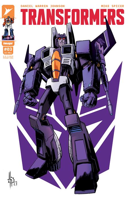 TRANSFORMERS #3 Second Printing Cvr A Jason Howard